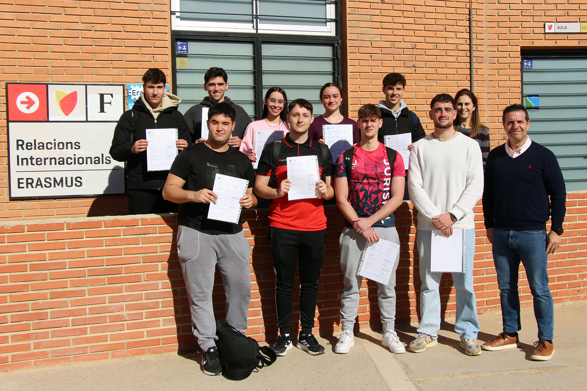 Entrega de los certificados Europass al alumnado de Guía en el Medio Natural y de Tiempo Libre