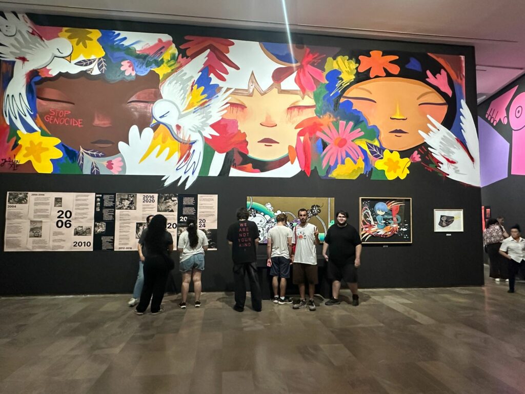 Estudiantes de Animación 3D visitan la exposición PRINCIPIOS en el Centre del Carme